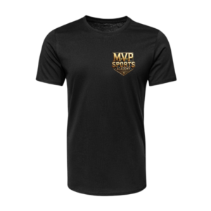 mvp sports academy shirt Black